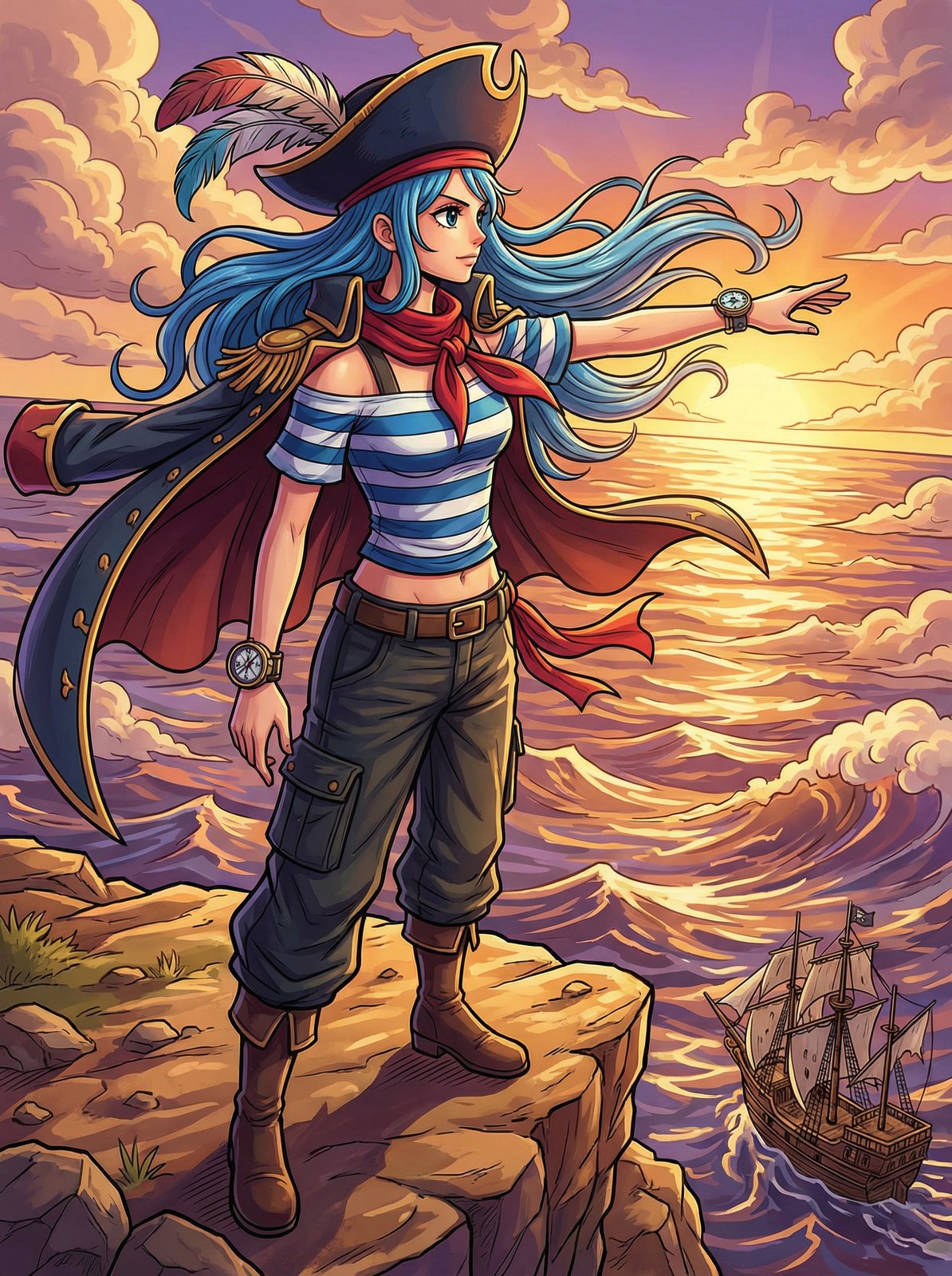 小马拉大车动漫-蔚蓝航路